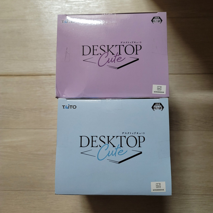 신품 미개봉 오등분의 신부 피규어 타이토 Desktop Cute ver. Cat room wear 2체 이미지