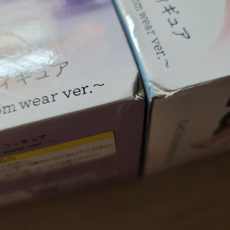 신품 미개봉 오등분의 신부 피규어 타이토 Desktop Cute ver. Cat room wear 2체 이미지