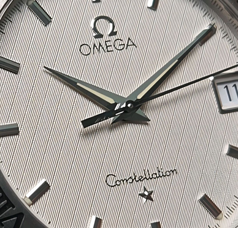 오메가 컨스틸레이션 별로고 격자 화이트판 쿼츠 브레이슬릿 ver. 이미지