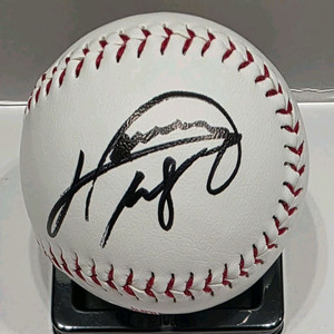 전준우 롯데 로고볼 싸인볼 이미지