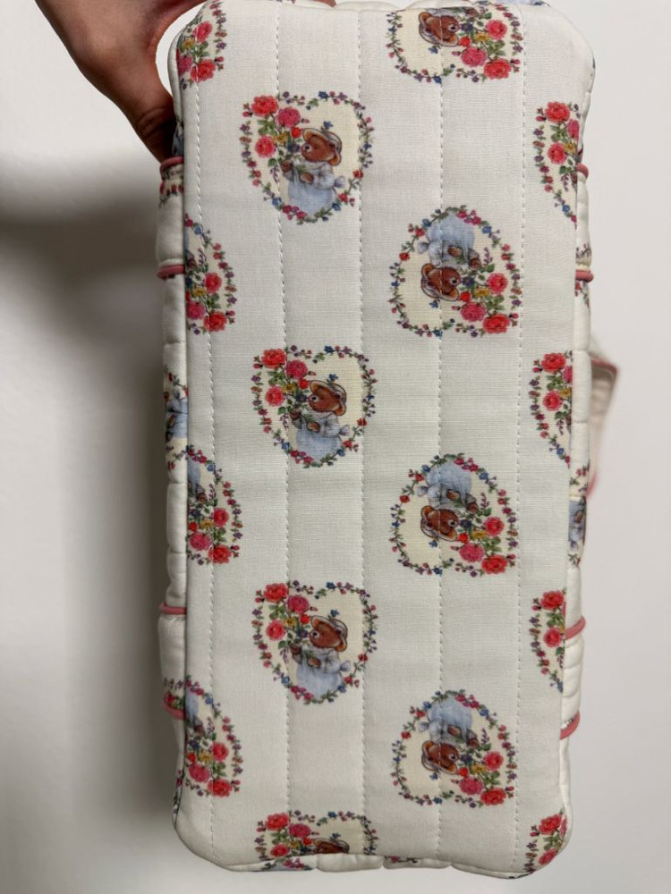 프레젠트프로젝트 다이퍼백m 하트베어크림 이미지