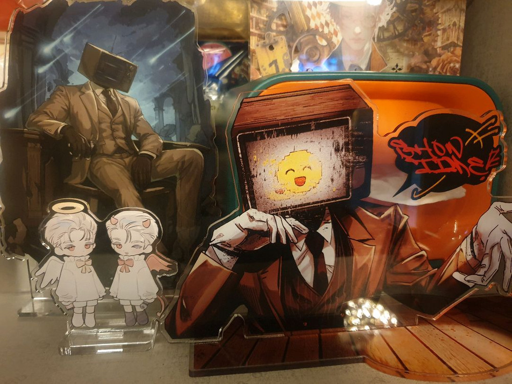 괴담출근 비공굿 아크릴 스탠드 양도 이미지