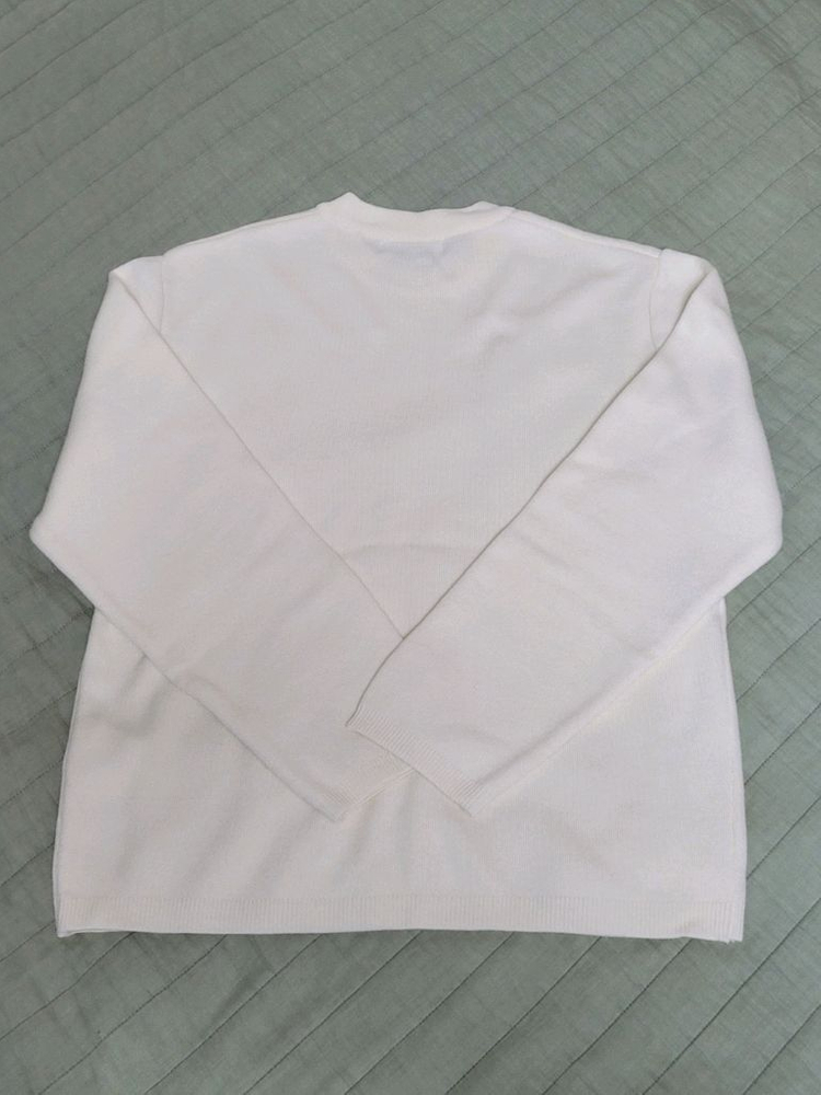 엘무드 화란 세미오버 니트 크림 이미지