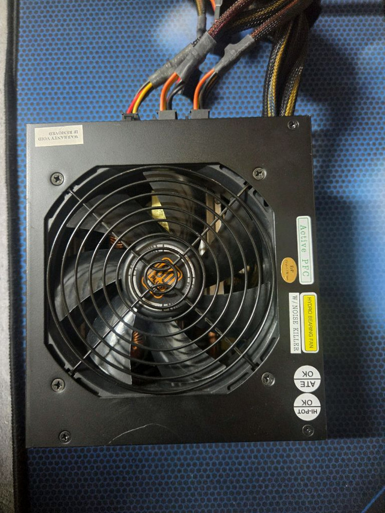 잘만 600w 모듈 브론즈인증 정격 파워서플라이 이미지