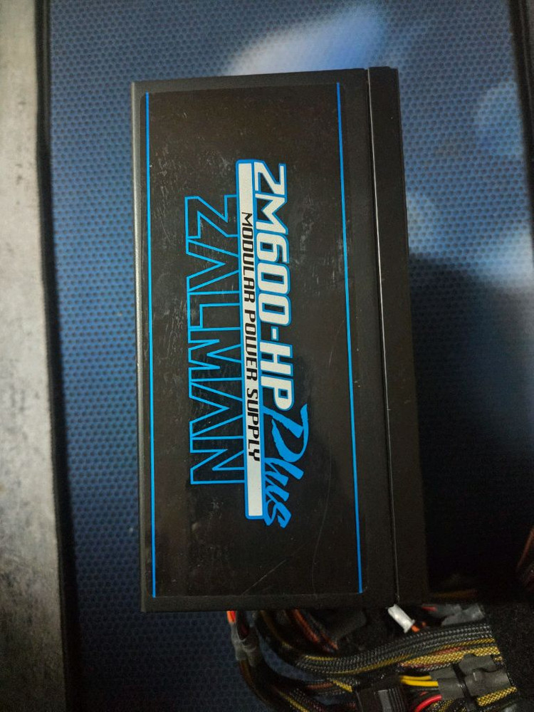 잘만 600w 모듈 브론즈인증 정격 파워서플라이 이미지