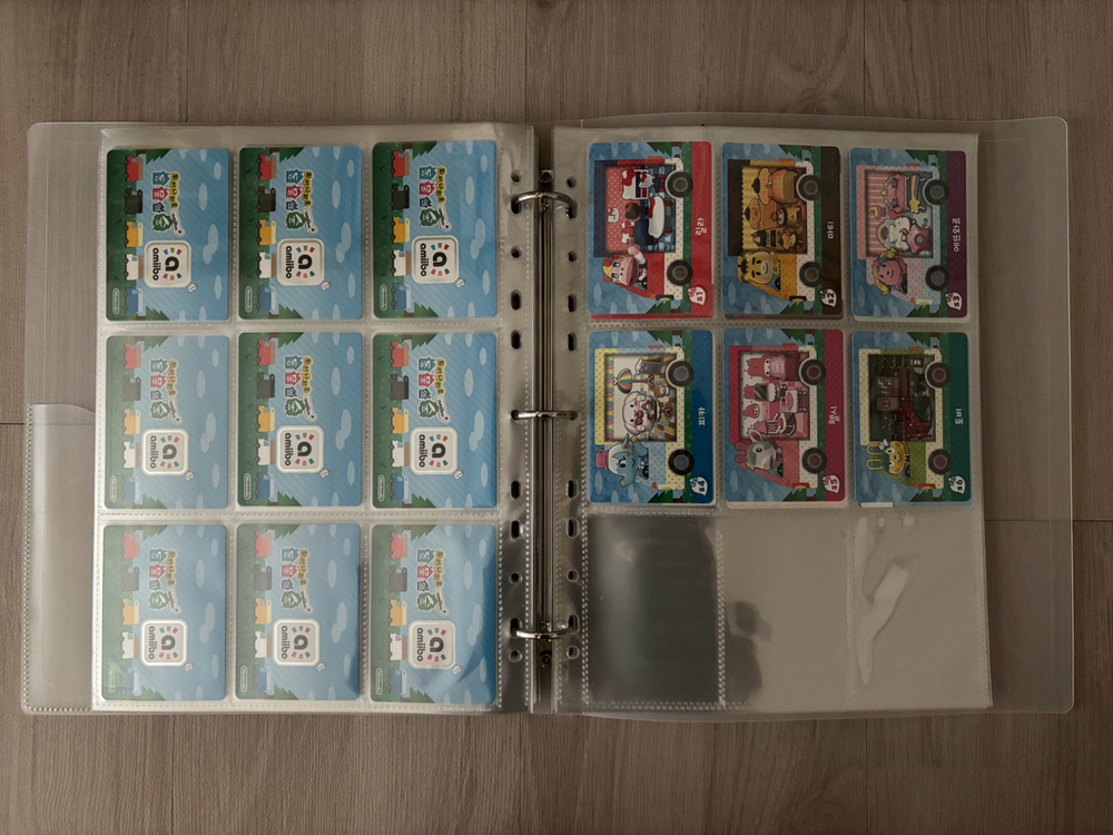 동물의 숲 아미보 카드 풀세트 이미지