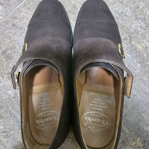 처치스 COWES 다크브라운 스웨이드 더블몽크 UK6.5F 이미지