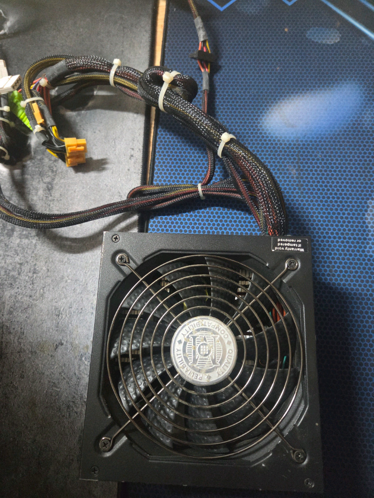 마이크로닉스 600W 파워서플라이 인증 이미지