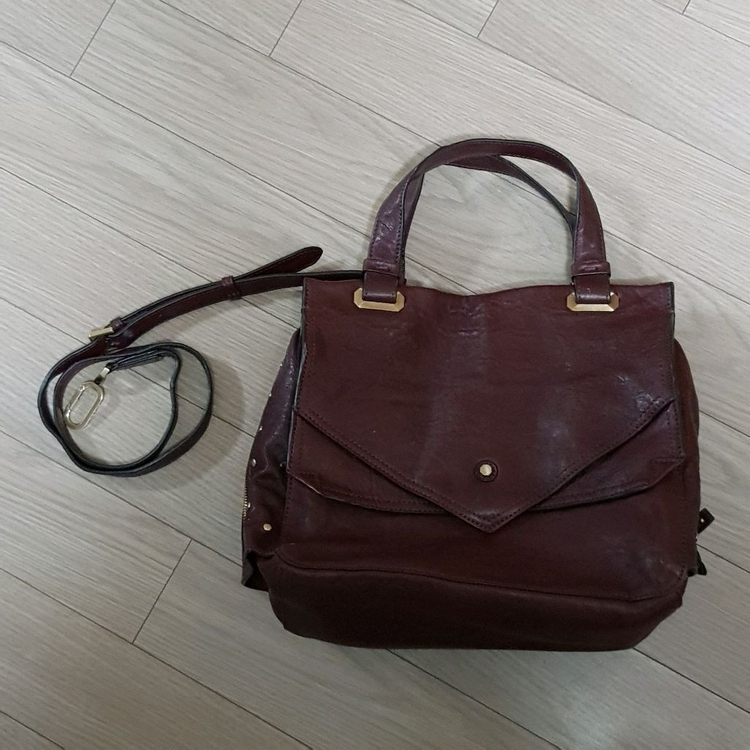 모르간 양가죽 토트백 숄더백 크로스백 이미지