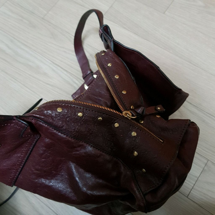 모르간 양가죽 토트백 숄더백 크로스백 이미지