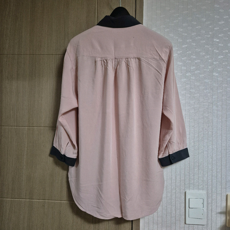 유니클로 레이온 블라우스 셔츠 M 이미지