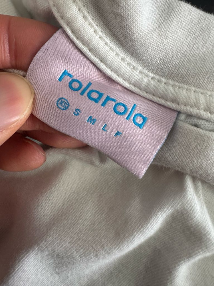 희귀!! 여성 로라로라 ROLAROLA 크롭 반팔 티셔츠 xs 이미지
