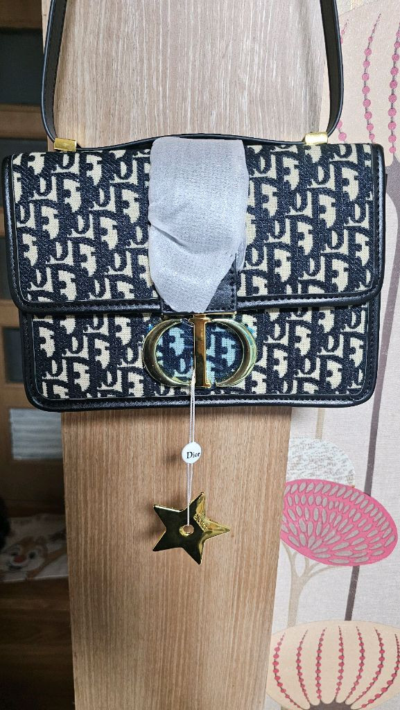 최상급 디올 몽테인30 오블리크 크로스백+카드지갑+키링+리본스카프 세트 새상품 이미지