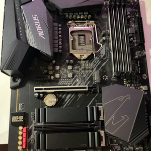 i9 10850k 기가바이트 어로스 z490 이미지