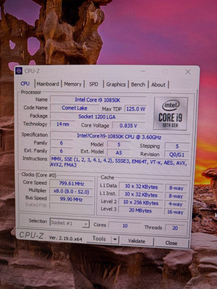 i9 10850k 기가바이트 어로스 z490 이미지