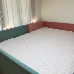 LED 조명 패밀리침대(킹+슈퍼싱글) 이미지