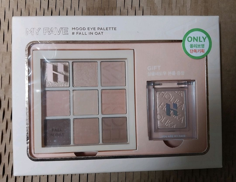 홀리카 홀리카 마이페이브 무드 아이 팔레트 기획2종(레터프롬스프링,폴인오트),싱글 마이페이브 피스6종 이미지