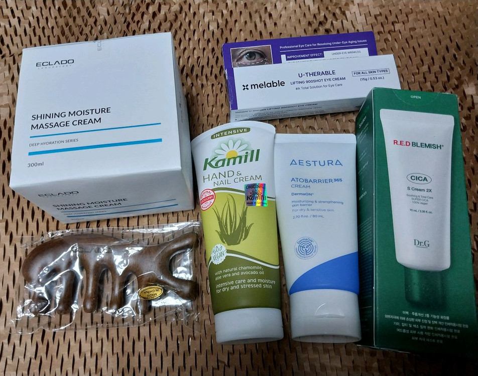 크림20종)리얼베리어,아벤느,닥터지,이지듀,웰라쥬,더마토리,한율,온그리언츠,아이보들,아이소이,에스트라,닥터자르트 등 이미지