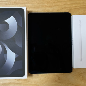 iPad Air 아이패드 에어 5세대 (M1) 64GB wifi 스페이스그레이 + 애플펜슬 2 이미지