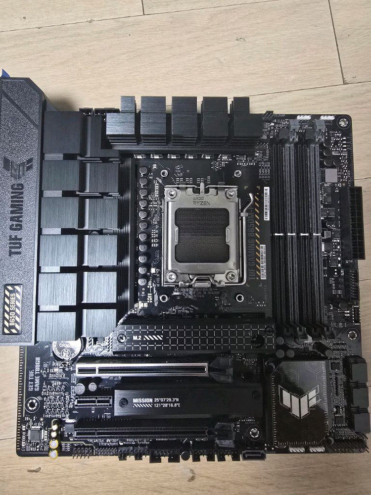 b650m 아수스 터프 메인보드 이미지