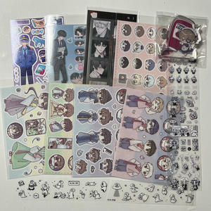 괴담출근 스티커 코롯토 통판 + 백사헌 생카 일괄 양도 이미지