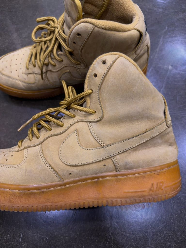 나이키 에어포스1 07 하이 된장 포스 베이지 250 이미지