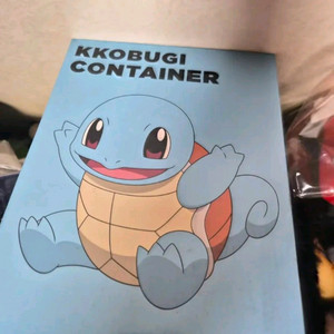 포켓몬 컨테이너 던킨 배라 배스킨라빈스 꼬부기 이미지