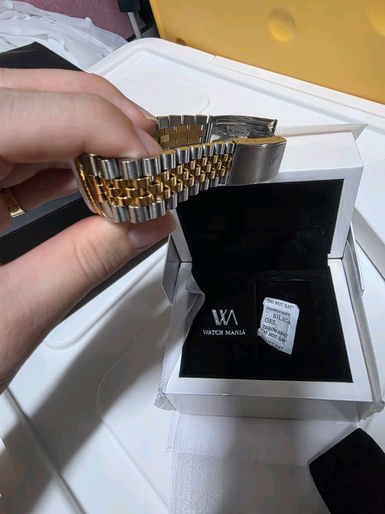 롤렉스 데이저스트 36mm 콤비(16233) 검판 이미지