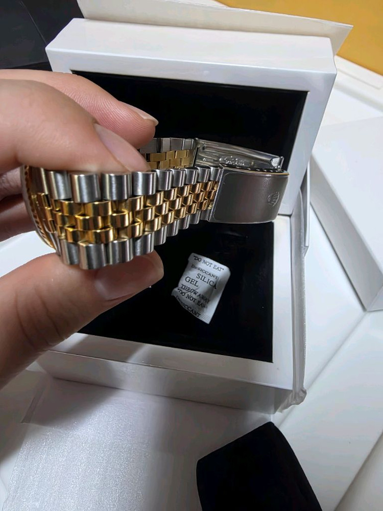 롤렉스 데이저스트 36mm 콤비(16233) 검판 이미지