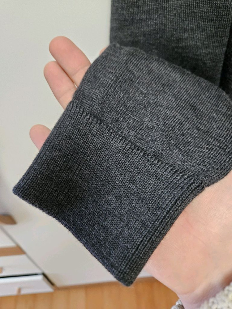 메종키츠네 차콜 가디건 xl 새상품 이미지