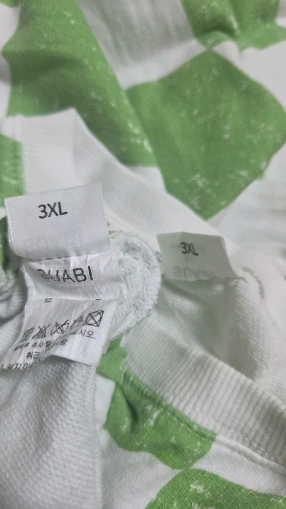 수아비 3XL 상하복 이미지