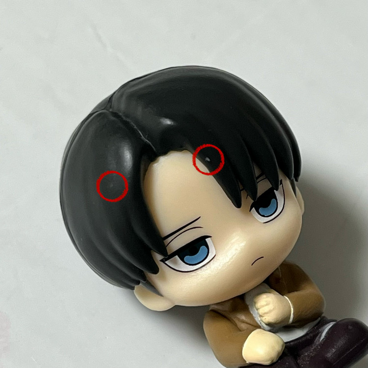 진격의 거인 리바이 아커만 마치보케 네무라세타이 스윙 가챠 일괄 양도 이미지