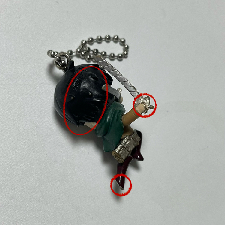 진격의 거인 리바이 아커만 마치보케 네무라세타이 스윙 가챠 일괄 양도 이미지