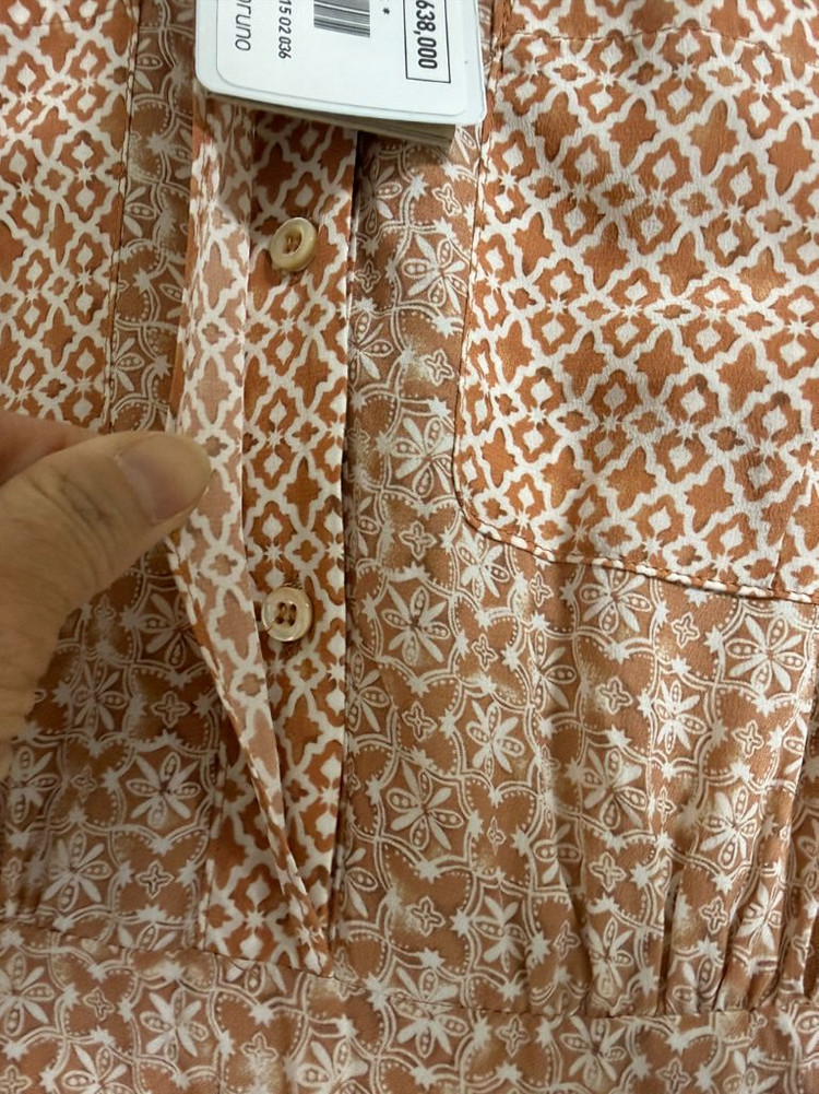 새제품)바네사브루노 아떼 실크100 원피스36 이미지