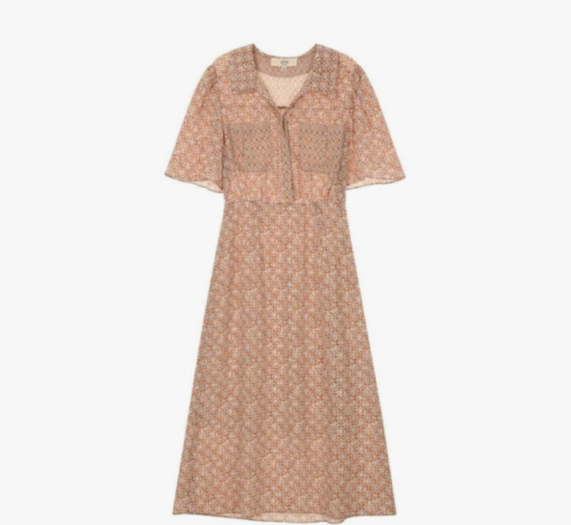 새제품)바네사브루노 아떼 실크100 원피스36 이미지