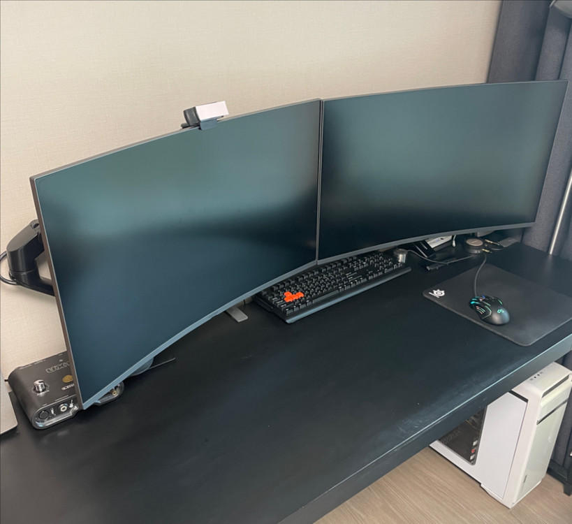 삼성 32인치 QHD 144hz 커브드 모니터 C32JG54 C32JG 이미지