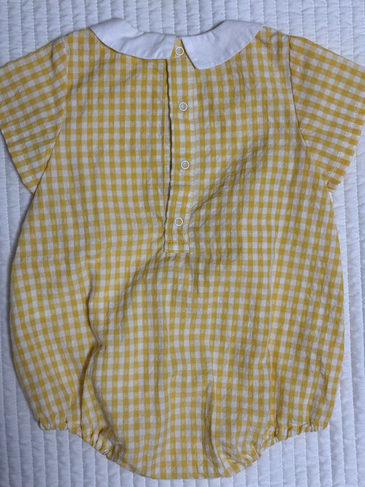 밍크뮤 여름 아기 바디수트 12M (&모자) 이미지