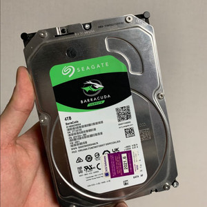 씨게이트 hdd 4tb 하드디스크 이미지