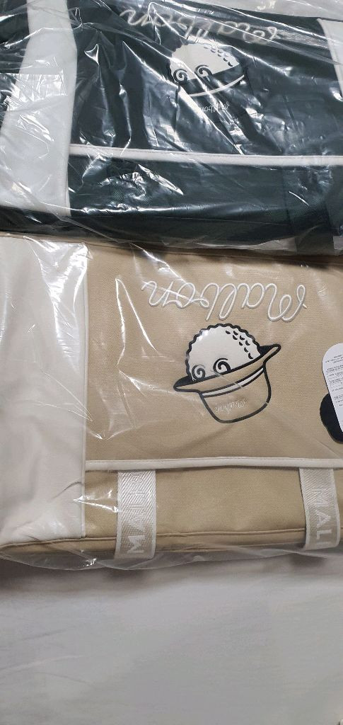 말본 골프 보스턴백.옷 가방 이미지