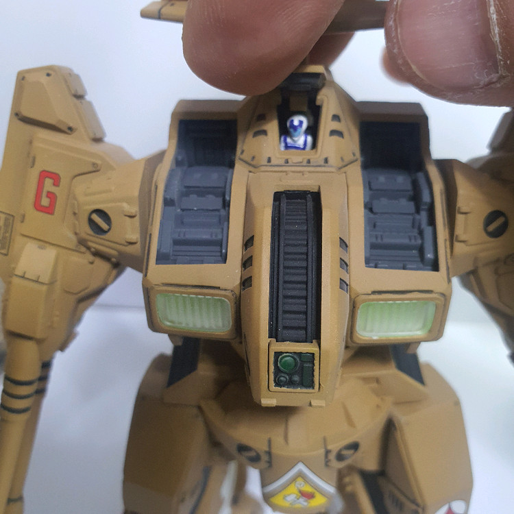 WAVE(웨이브)1/72 초시공요새 마크로스 데스트로이드 디펜더 도색완성작(반다이 리가드까지 택포 10만) 이미지