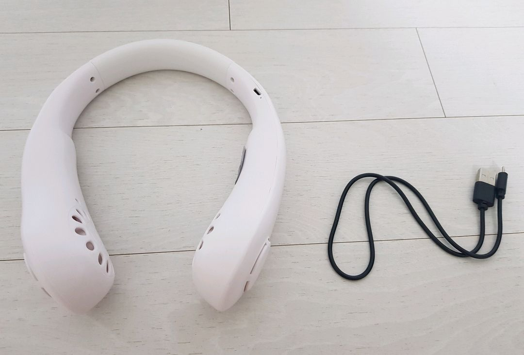 넥밴드 휴대용 선풍기 넥밴드선풍기 휴대용선풍기 넥선풍기 냉풍기 이미지