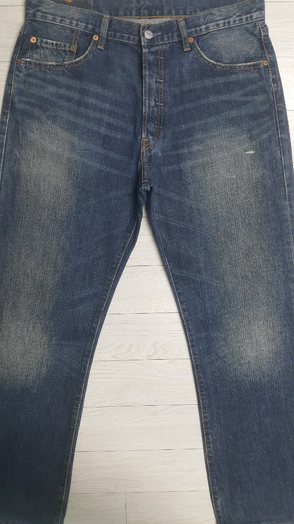 리바이스진501(해외판) S.F 34인치(No.51)정품! 드라이완료! 이미지