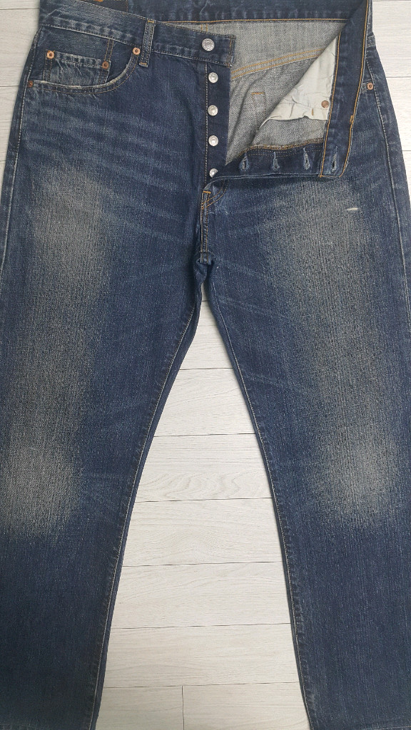 리바이스진501(해외판) S.F 34인치(No.51)정품! 드라이완료! 이미지