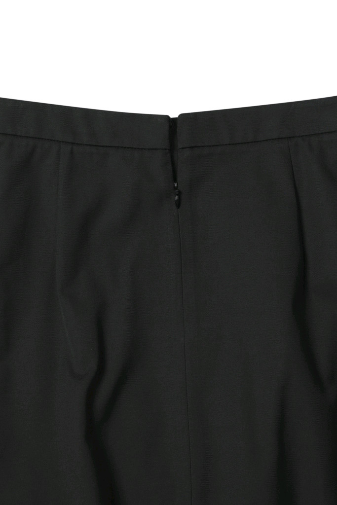 새상품) 럭키마르쉐 스트링 벌룬 미니 스커트 치마 블랙 이미지