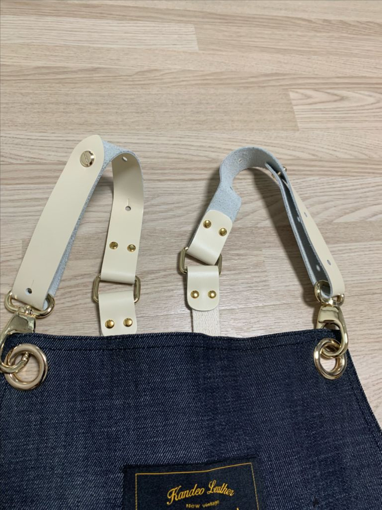 칸데오레더 공방 미용실 카페 미용사 바리스타 앞치마판매 이미지