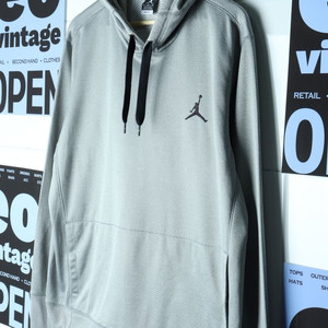(L-2XL) 조던 후드티셔츠 빅사이즈 폴리 그레이 이미지