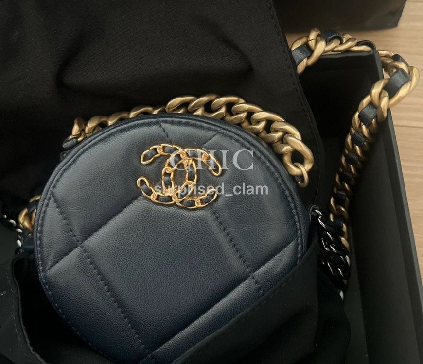 샤넬 동그리19 탬버린백 이미지