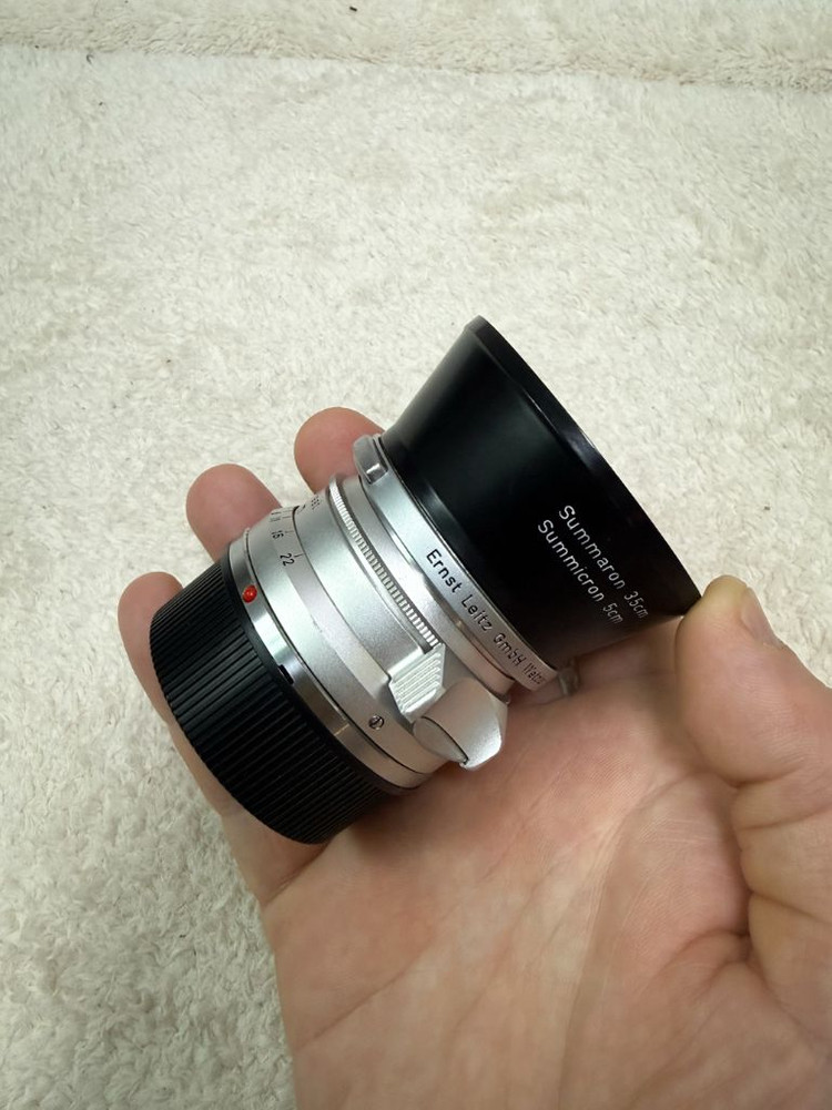 주마론 35mm f2.8 팝니다 (itdoo 후드) 이미지