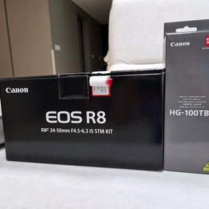 캐논 EOS R8 풀세트 판매 (킷렌즈 + 악세 풀구성)