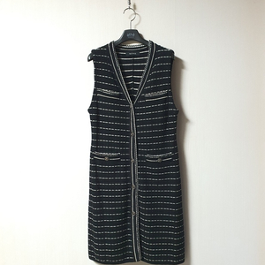 마인 MINE 글리터 니트 베스트 프리사이즈 정품 이미지